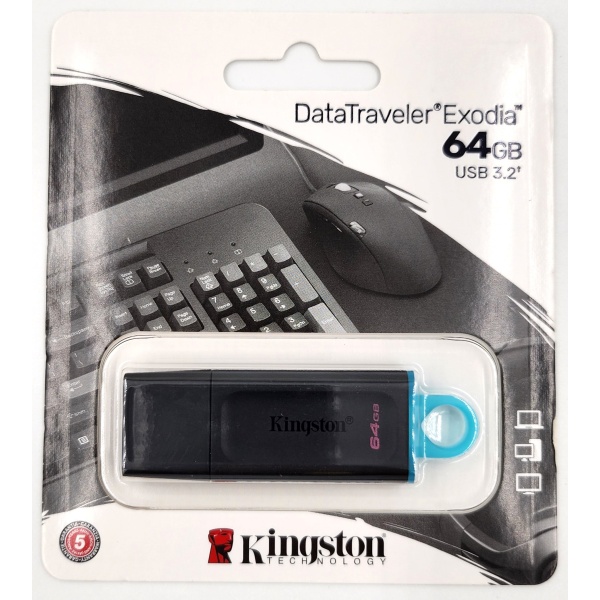 Kingston Datatraveler Exodia 64GB USB 3.2 - The Dan Technology
